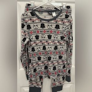 Star Wars Boys Pajama Set, Size Large EUC